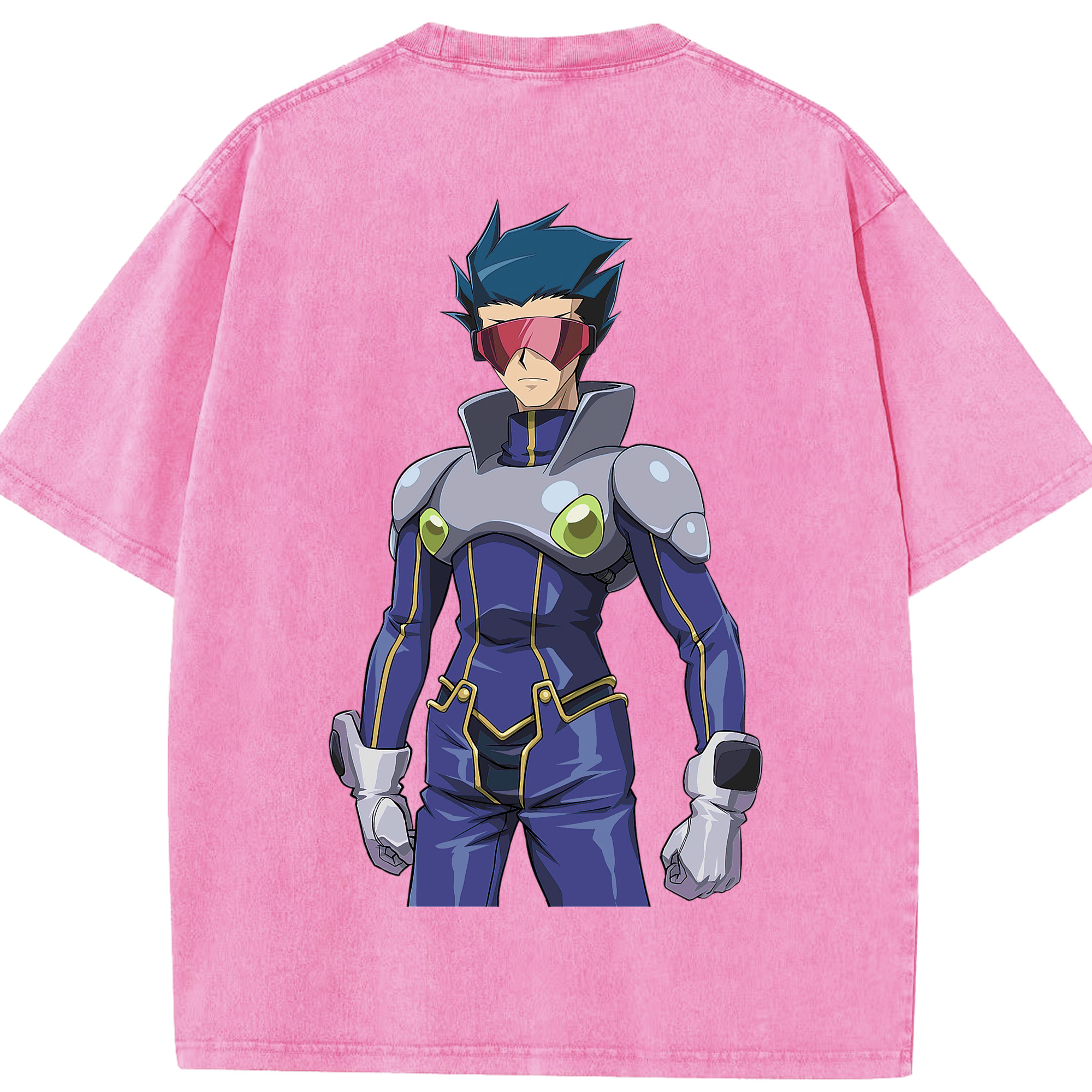 （画像用） 遊☆戯☆王 Yu-Gi-Oh! 綿100% ヴィンテージ風 半袖Tシャツ（背面プリント）